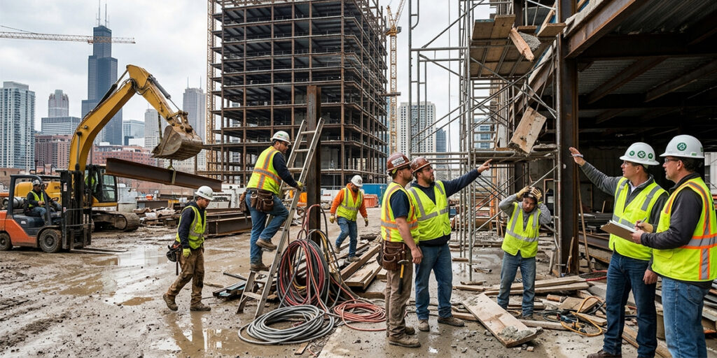 Top 7 Causes of Construction Site Accidents in Illinois